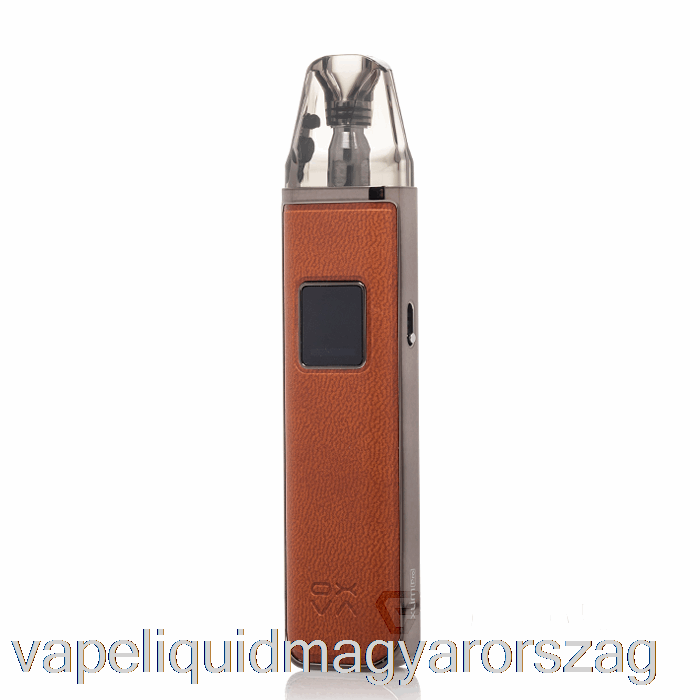 Oxva Xlim Pro 30w Pod Rendszer Barna Bőr Vape Folyadék